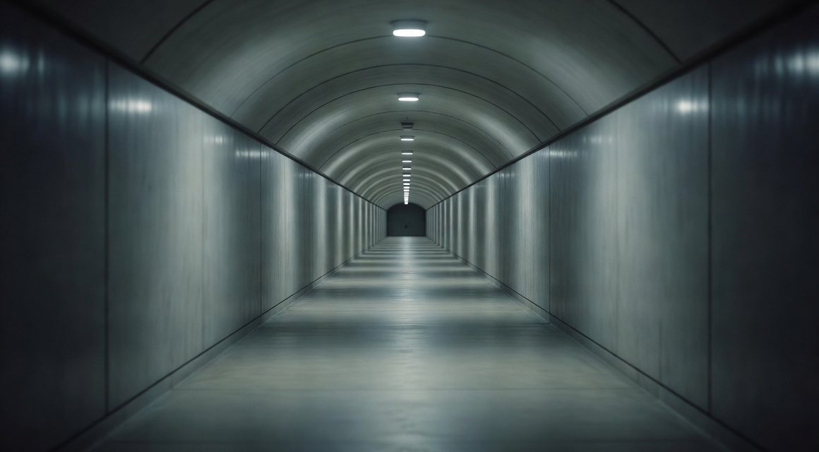 지하 환승 통로 이미지 — 밤의민족 환승 안내